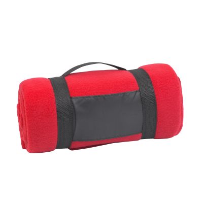 Плед Байкал, красный-0