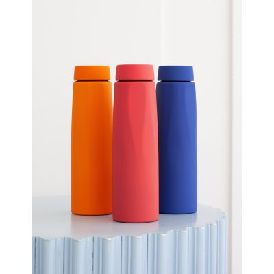 Термос Calypso, покрытие soft touch, 500 мл, оранжевый-9