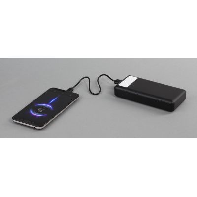 Зарядное устройство Lumos Max 20000 mAh с фонариком, черный-5