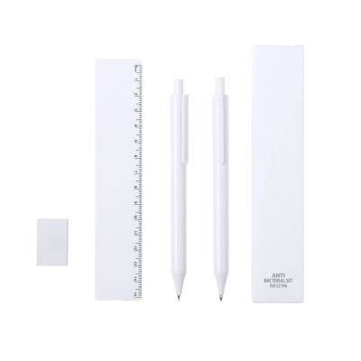 Набор Combo канцелярских принадлежностей с антибактериальной защитой, белый-0