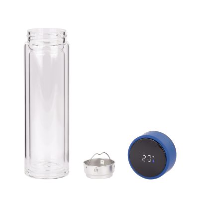 Заварочный термос Остин 320 мл в чехле, синий-3