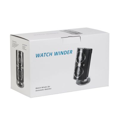 Шкатулка для часов с подзаводом, черный-2