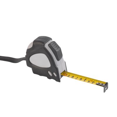 Рулетка Мастер 5 м, черный с серым-0