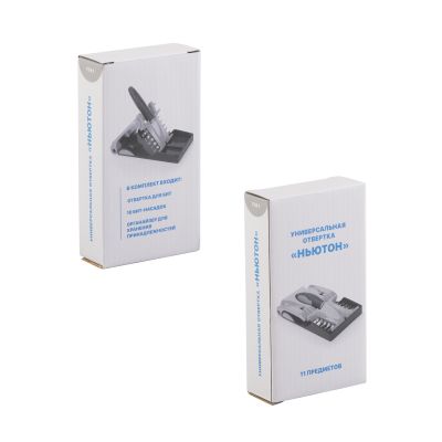 Универсальная отвертка Ньютон, серый с черным-4