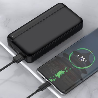 Зарядное устройство Twenty Matt 20000 mAh, черный-3