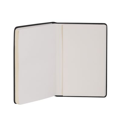 Ежедневник недатированный Флоренция, А5, покрытие soft grip, черный-2