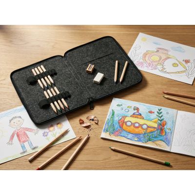 Набор для рисования Эскиз, черный с серым-1