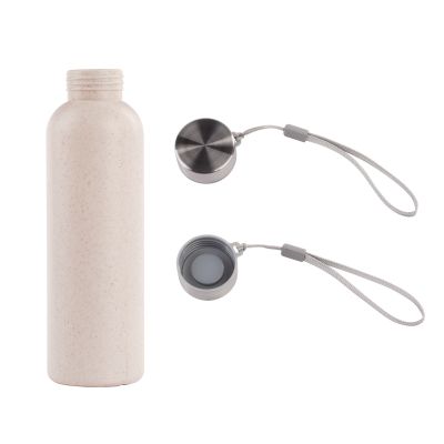 Бутылка для воды Natural 600 мл, натуральный-3