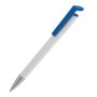 Ручка шариковая Chuck, белый с синим