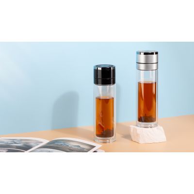 Заварочный термос Press 400 мл, серебристый, серебристый-2