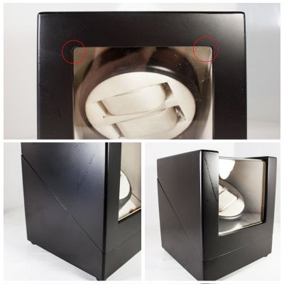 Шкатулка для часов с подзаводом, черный-2