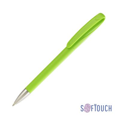 Ручка шариковая BOA SOFTTOUCH M, покрытие soft touch, зеленое яблоко-0