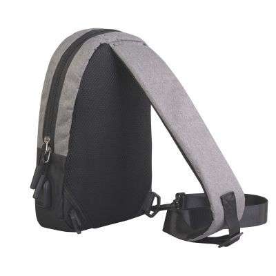 Рюкзак Single на одно плечо, серый-3