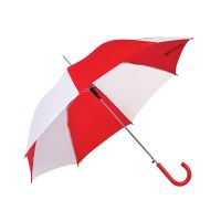 Зонт-трость Regular, белый/красный
