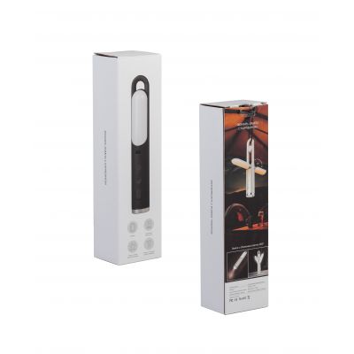 Фонарь-лампа Torch туристический, черный-9