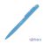 Ручка шариковая Jupiter, темно-синий, покрытие soft touch, голубой