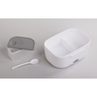 Ланч-бокс Hot box с функцией подогрева, серый-4