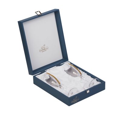 Набор для шампанского Regina, 2 фужера, прозрачный-1