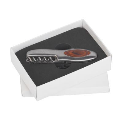 Нож складной Универсал, черный/серебристый-1