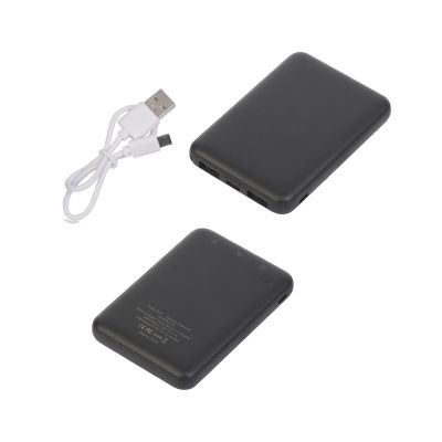 Зарядное устройство Compact, 5000 mAh, черный-4