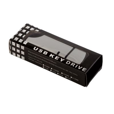 Флеш-карта USB 8GB Перфекционист#, черный с серебром-1