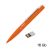 Ручка шариковая Callisto с флеш-картой 16Gb, оранжевый, покрытие soft touch, оранжевый