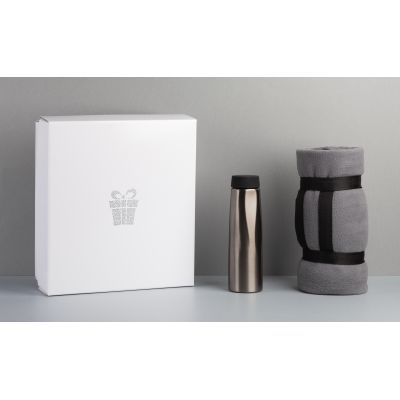 Набор подарочный Тандем, серый-1