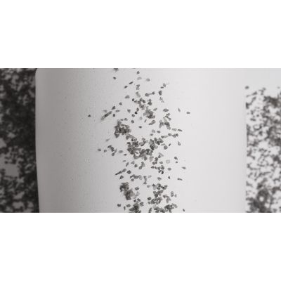 Термос Крит 500 мл, покрытие пудра, белый-2