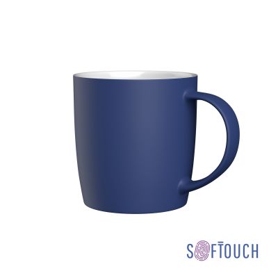 Кружка Best, покрытие soft touch, синий-0