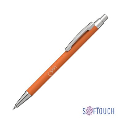 Карандаш механический Ray, покрытие soft touch, оранжевый-0