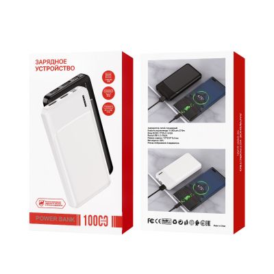 Зарядное устройство Ten 10000 mAh, черный-4