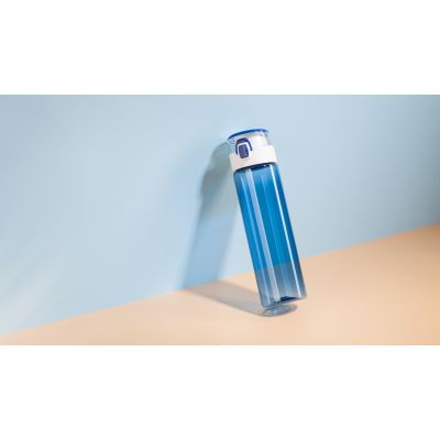 Бутылка для воды Vita 600 мл, синий с белым-1