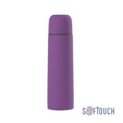 Термос Крит 500 мл, покрытие soft touch, фиолетовый-0