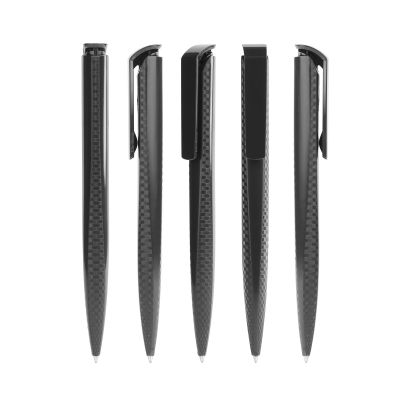Ручка шариковая TRIAS CARBON, черный-1