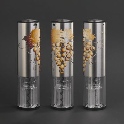 Штопор автоматический Сомелье с батареей, 500 mAh, серебристый-3