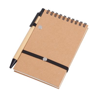 Блокнот с ручкой Papyrus, черный-3