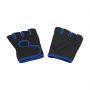 Перчатки для фитнеса Рекорд размер M, черный с синим
