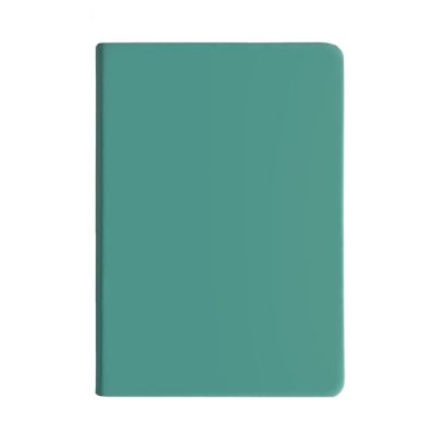 Ежедневник недатированный Милан, А5, покрытие soft touch, бирюзовый-0