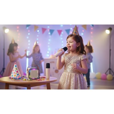 Караоке станция Duet, бежевый-1