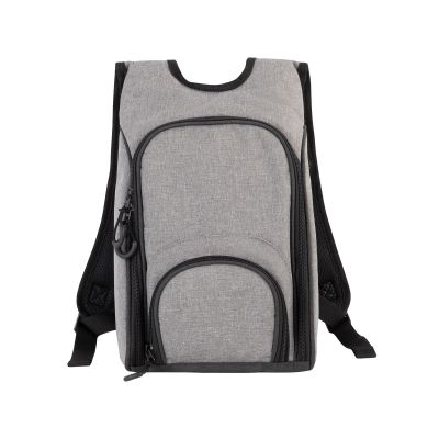 Набор для пикника Швеция на 2 персоны, серый с черным-0