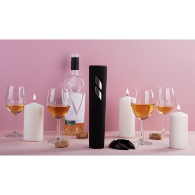 Штопор электрический Открытие, черный-1