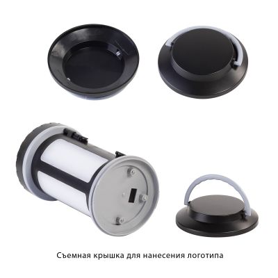 Набор инструментов Pod с фонарем, черный с серым-3