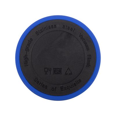 Термостакан Брайтон 500 мл, покрытие soft touch, синий-5