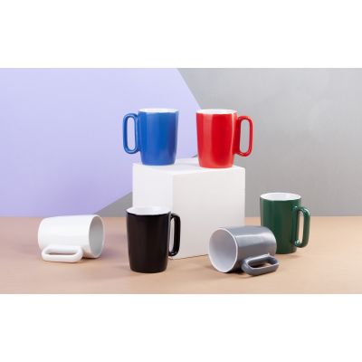 Кружка керамическая Calypso 250 мл, белый-5