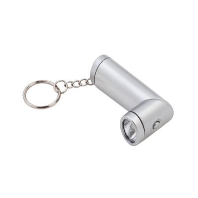 Брелок-фонарик, серебристый-1