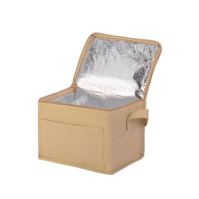 Сумка-холодильник Craft small из бумаги, натуральный-2