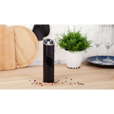 Гравитационная электрическая мельница Модерн для специй, черный-1