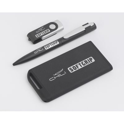 Ручка шариковая Lip SOFTGRIP, черный-2