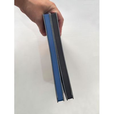 Ежедневник недатированный Турин , формат А5, серый с черным-4