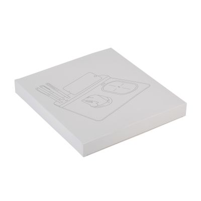 Настольная подставка с беспроводным зарядным устройством, черный-4